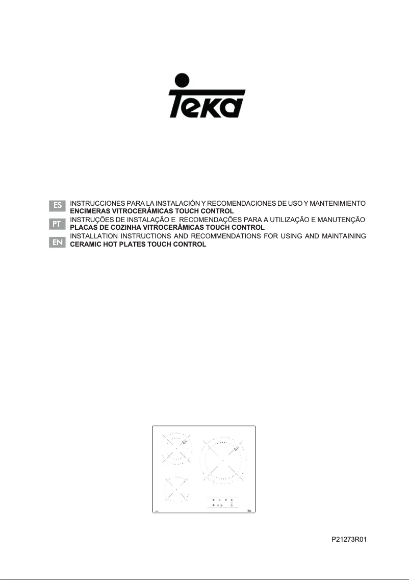 Page n°1 - Manuel utilisateur Teka TT 6315