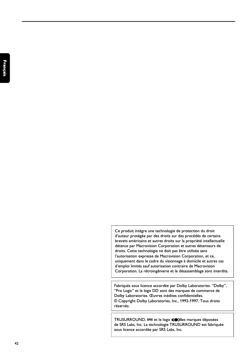 Page 1 de la notice Manuel utilisateur Philips DVD1010