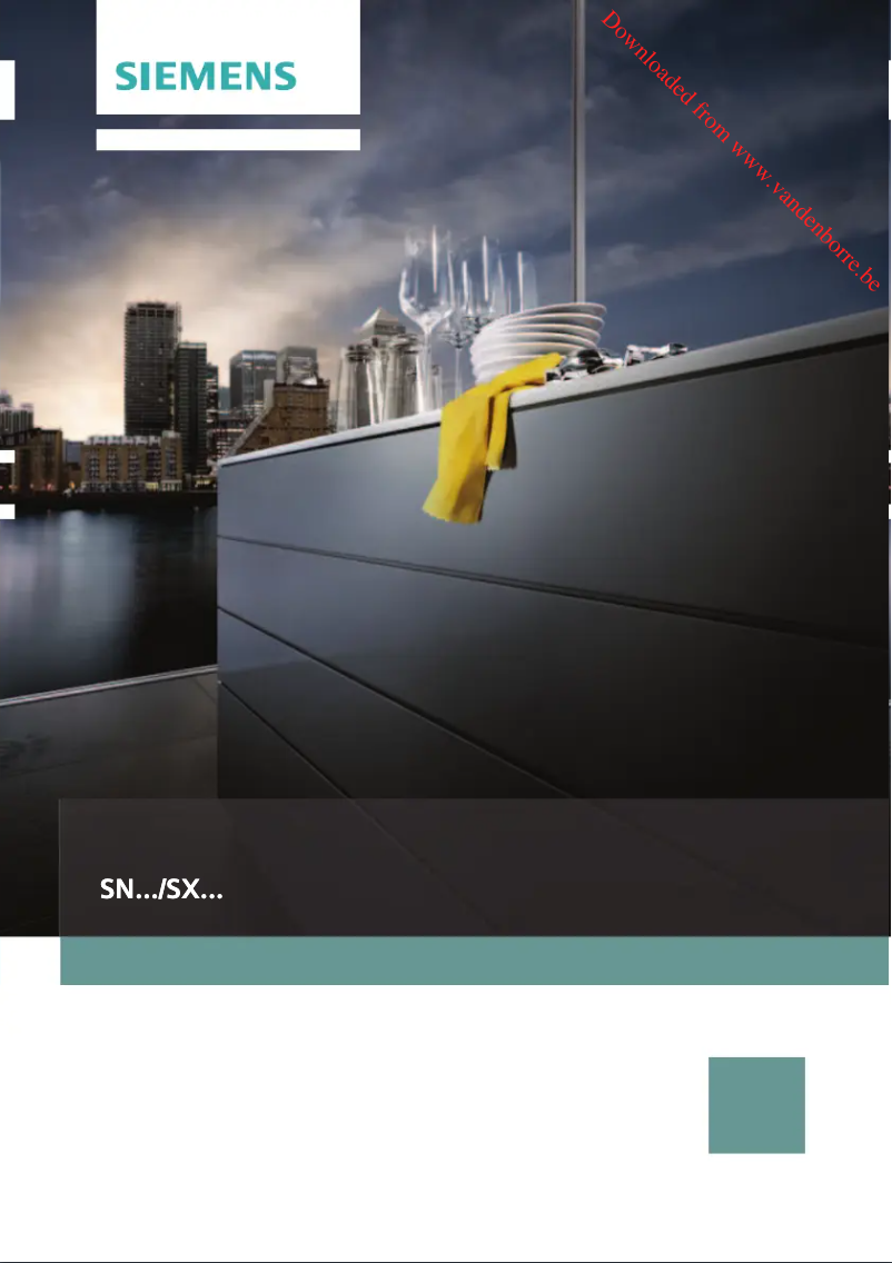 Page 1 de la notice Manuel utilisateur Siemens SN514S00AE