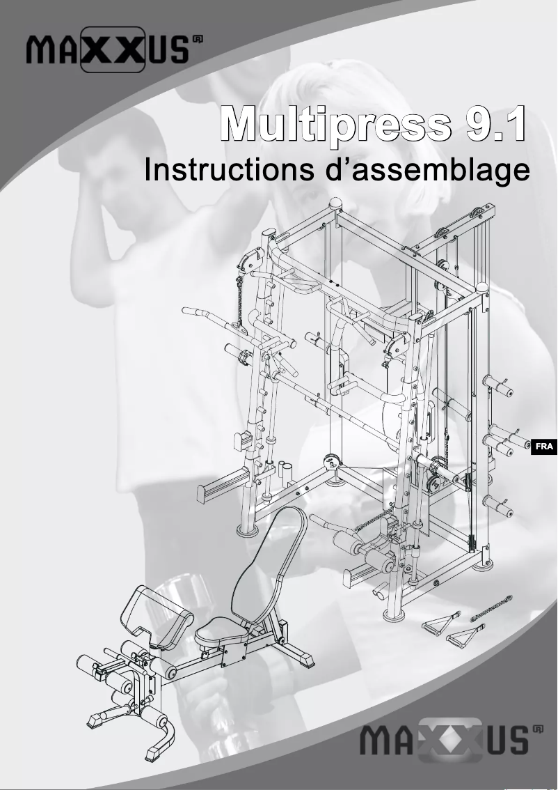 Page 1 de la notice Manuel utilisateur Maxxus Multipresse 9.1