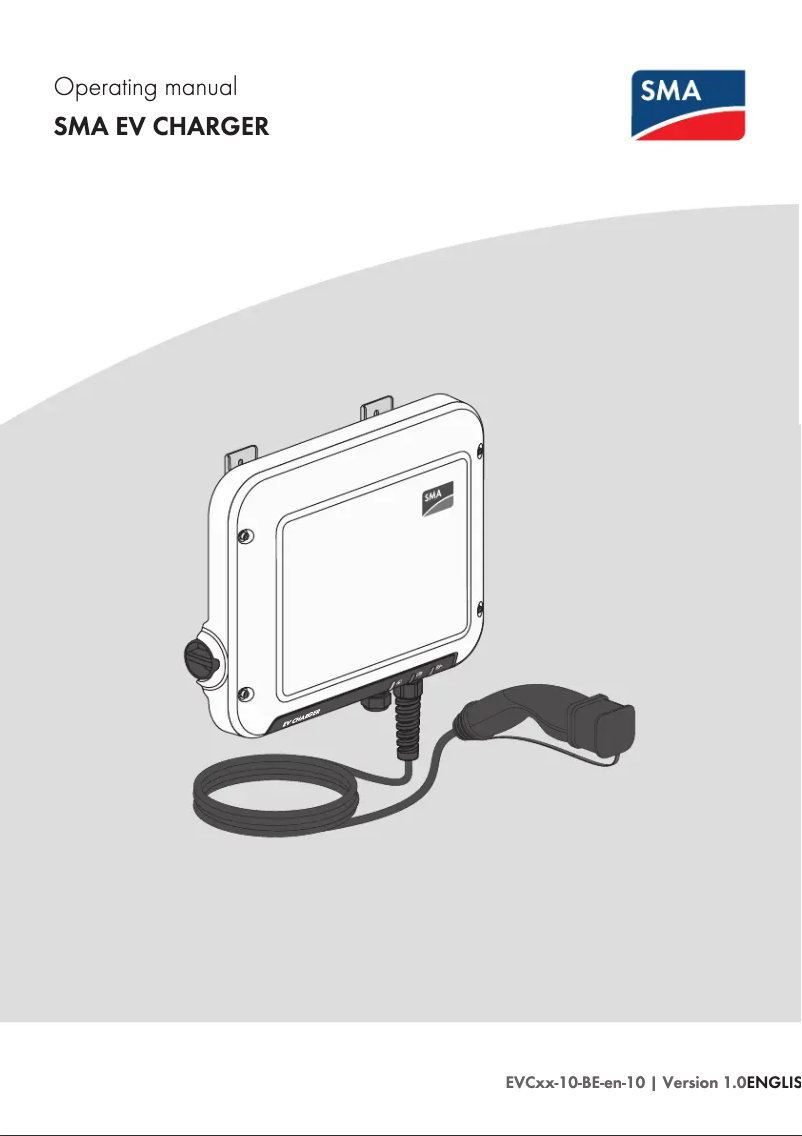 Page n°1 - Manuel utilisateur SMA 3PH EV Charger 22