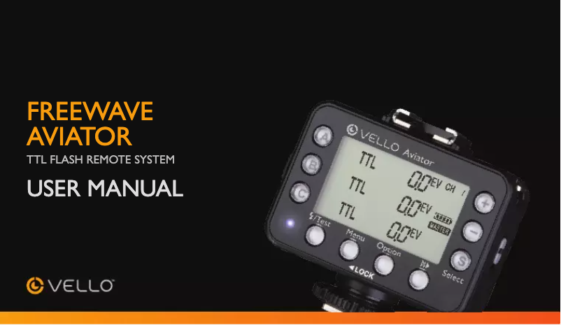 Page n°1 - Manuel utilisateur Vello FreeWave Aviator