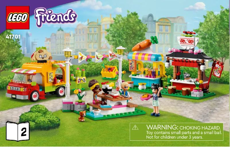 Page n°1 - Manuel utilisateur Lego Friends 41701