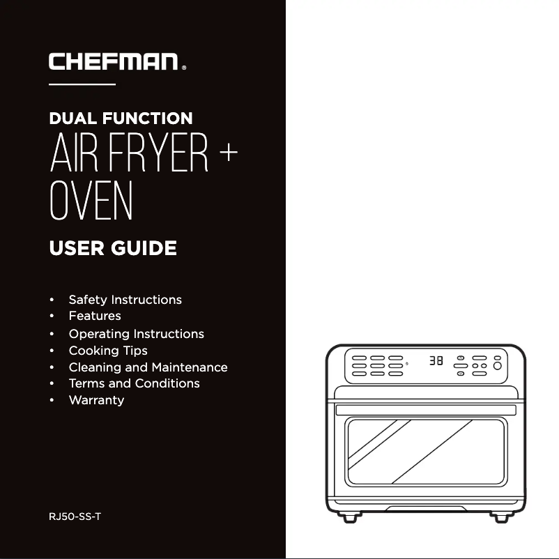 Page n°1 - Manuel utilisateur Chefman RJ50-SS-T