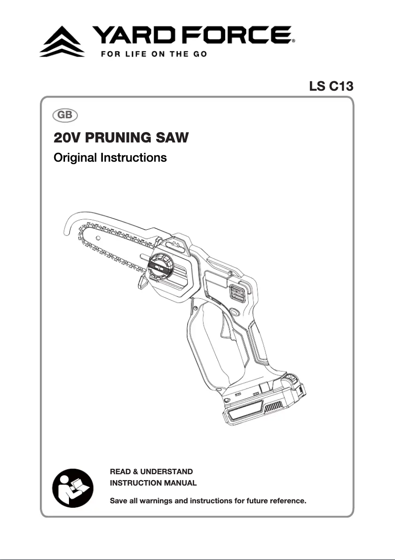 Página 1 del manual Manual de usuario Yard Force LS C13