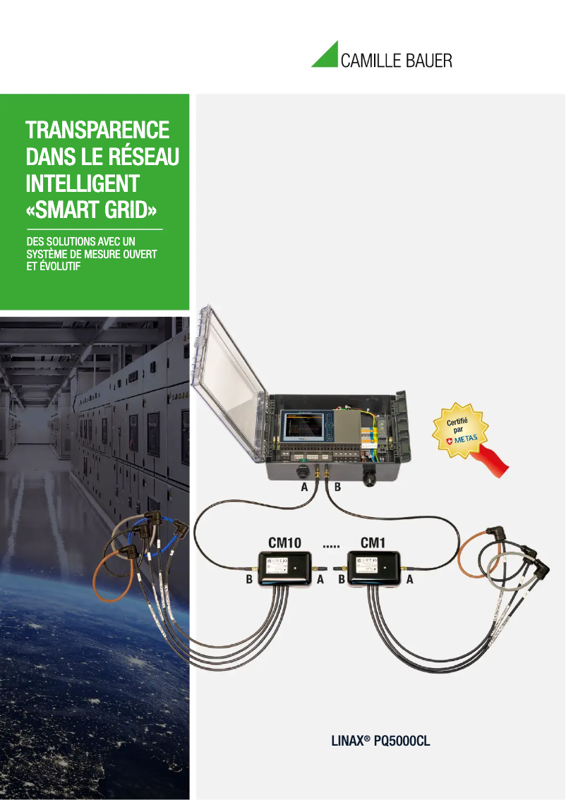 Image de la première page du manuel de l'appareil LINAX PQ5000-CURRENT LINK