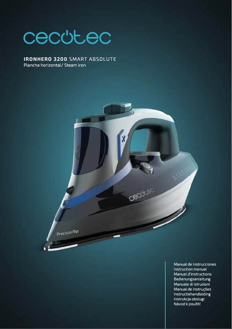 Page n°1 - Manuel utilisateur Cecotec IronHero 3200 Smart Absolute