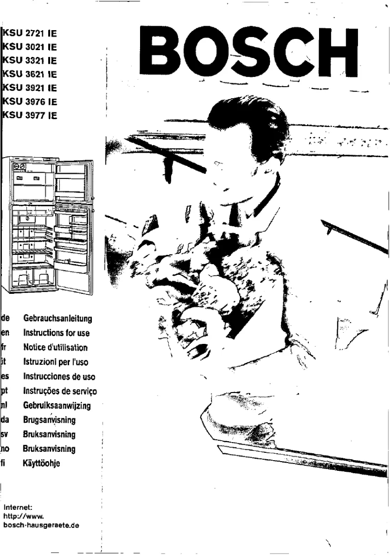 First page image of the manual for KSU3921IE