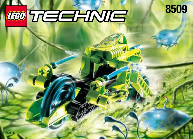 Page 1 de la notice Manuel utilisateur Lego Roboriders 8509