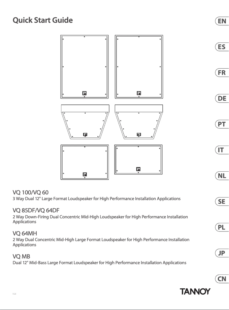 Image de la première page du manuel de l'appareil VQ 85DF