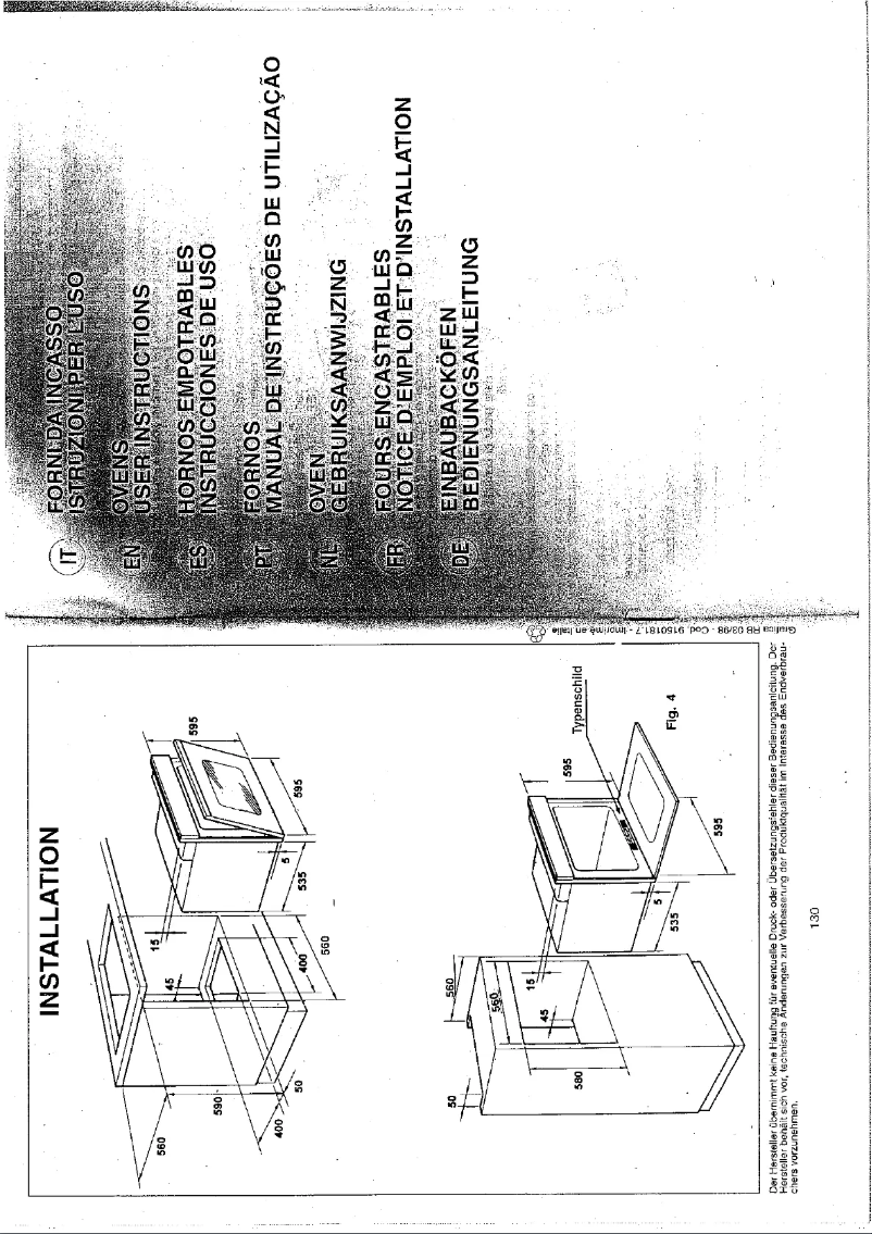 Image de la première page du manuel de l'appareil FO F112/3 N
