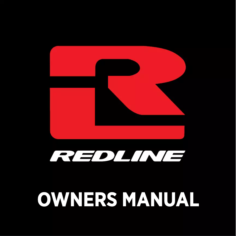 Page n°1 - Manuel utilisateur Redline D26