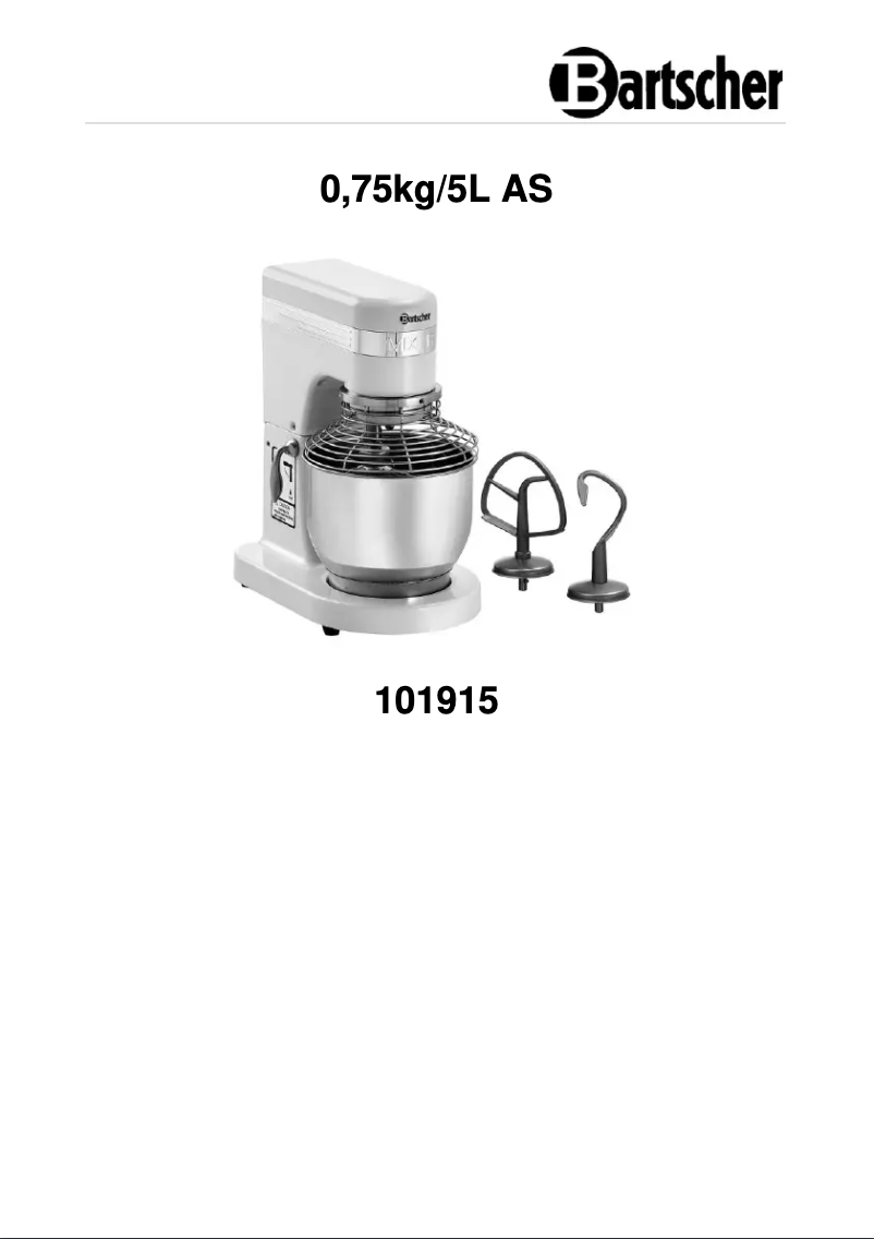 Image de la première page du manuel de l'appareil 101915