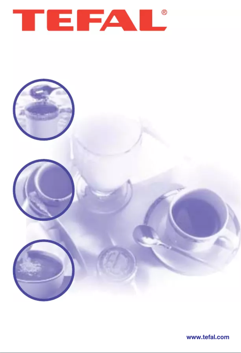 Page n°1 - Manuel utilisateur Tefal 78438