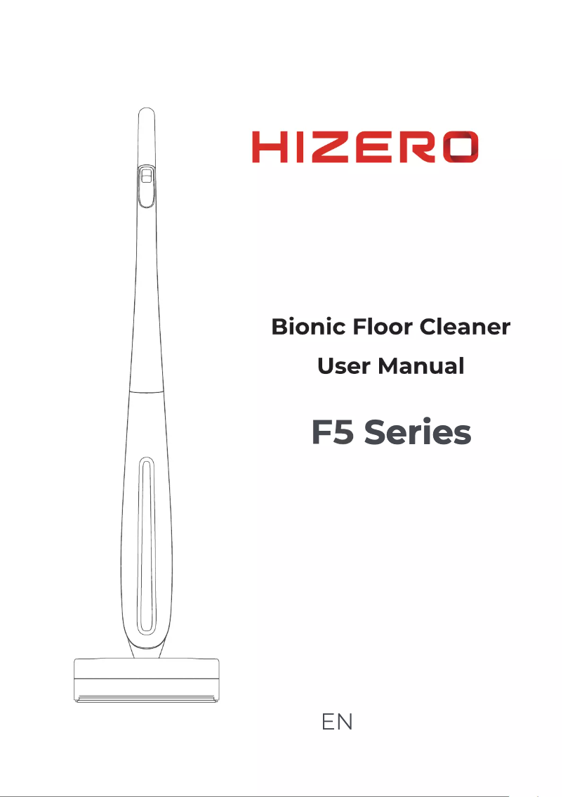 Page 1 de la notice Manuel utilisateur Hizero Bionic F500