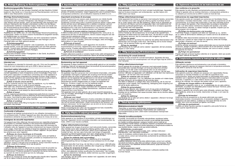 Page 1 de la notice Manuel utilisateur Bosch MUM52120GB