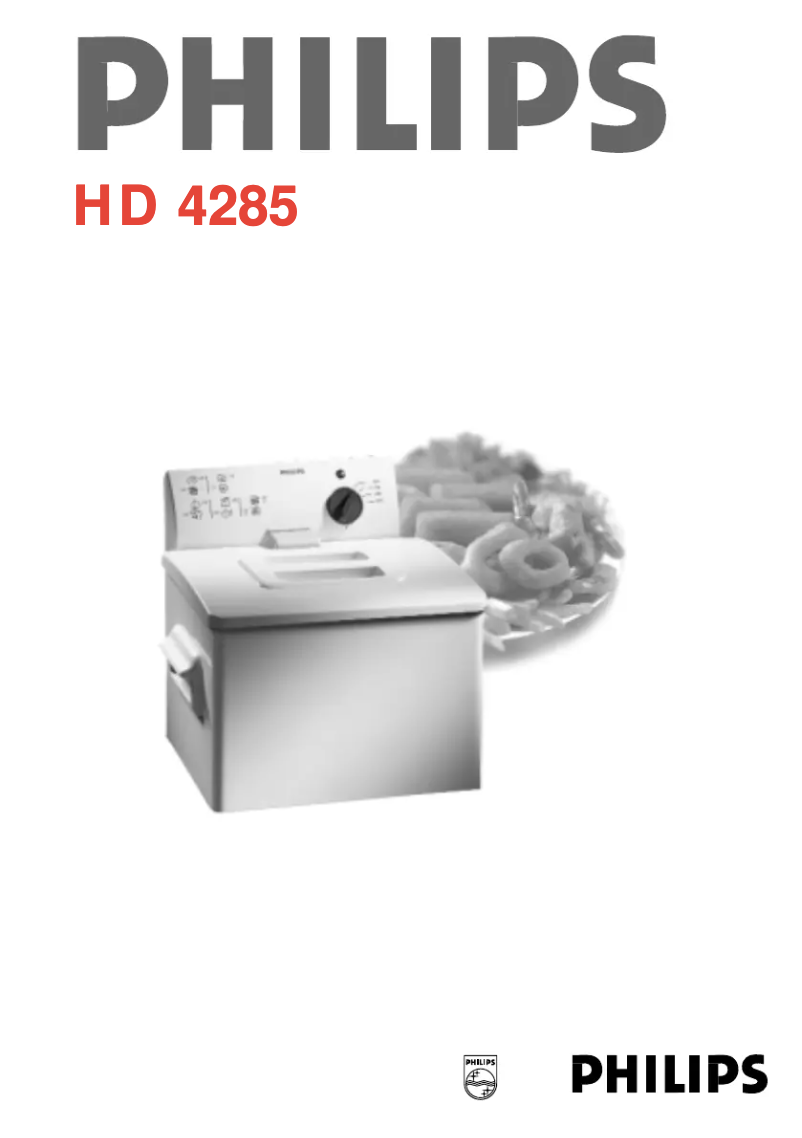 Page 1 de la notice Manuel utilisateur Philips HD4285