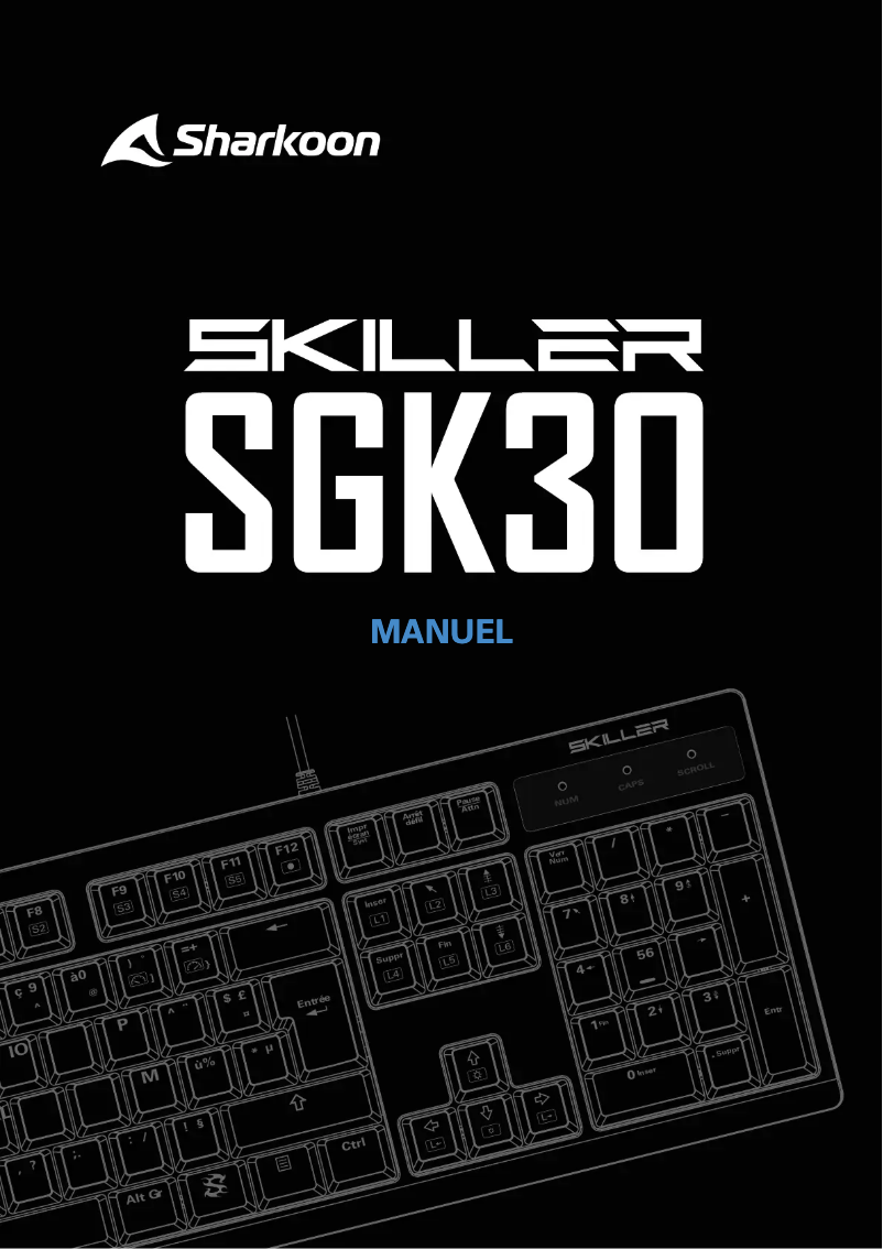 Image de la première page du manuel de l'appareil Skiller SGK30
