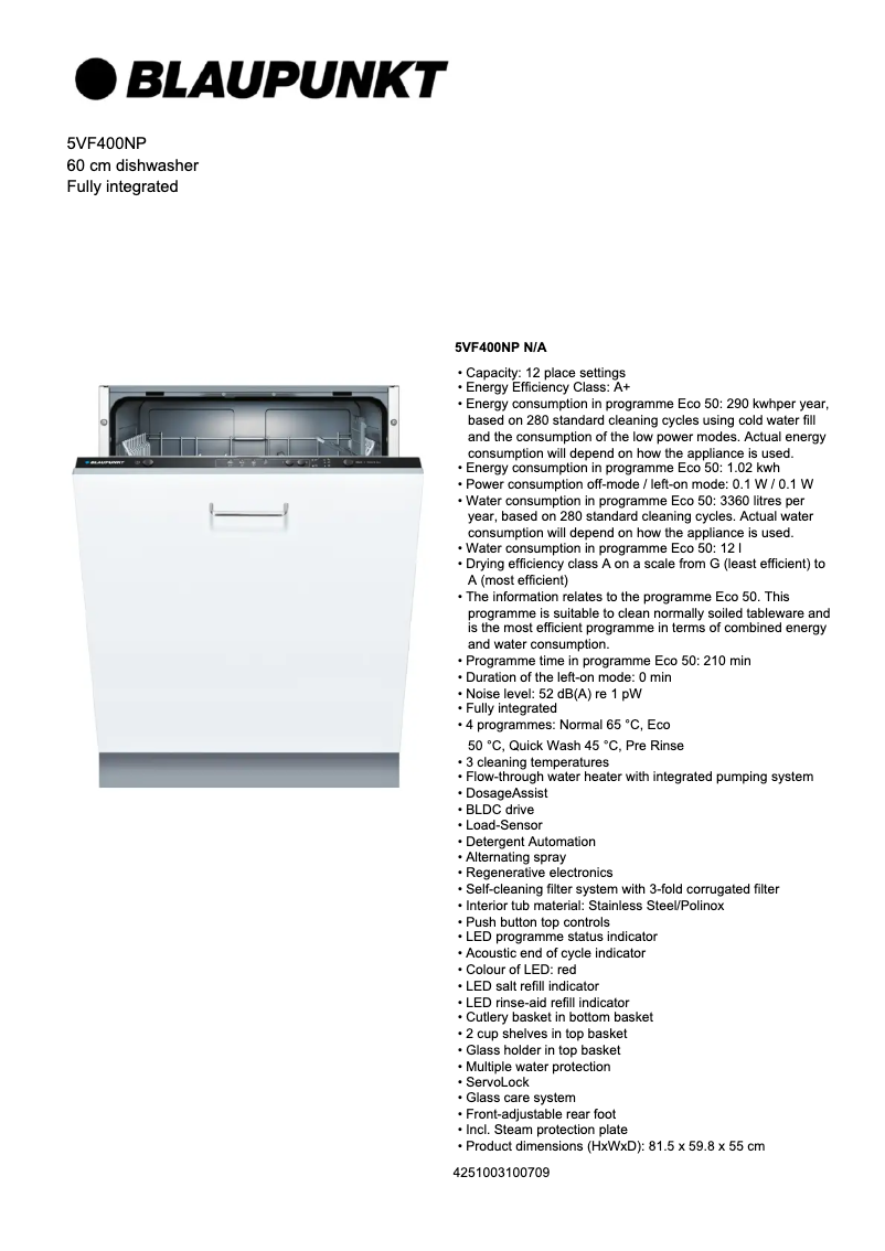 Image de la première page du manuel de l'appareil 5VF 400NP