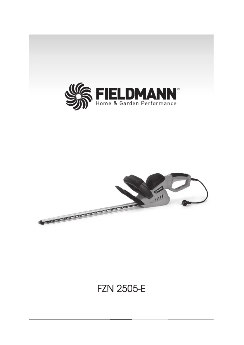 Page 1 de la notice Manuel utilisateur Fieldmann FZN 2505-E