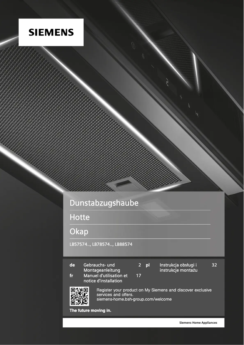 Image de la première page du manuel de l'appareil LB57574