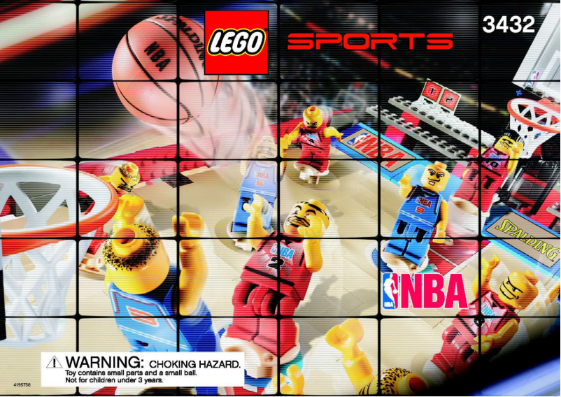 Page 1 de la notice Manuel utilisateur Lego NBA Challenge