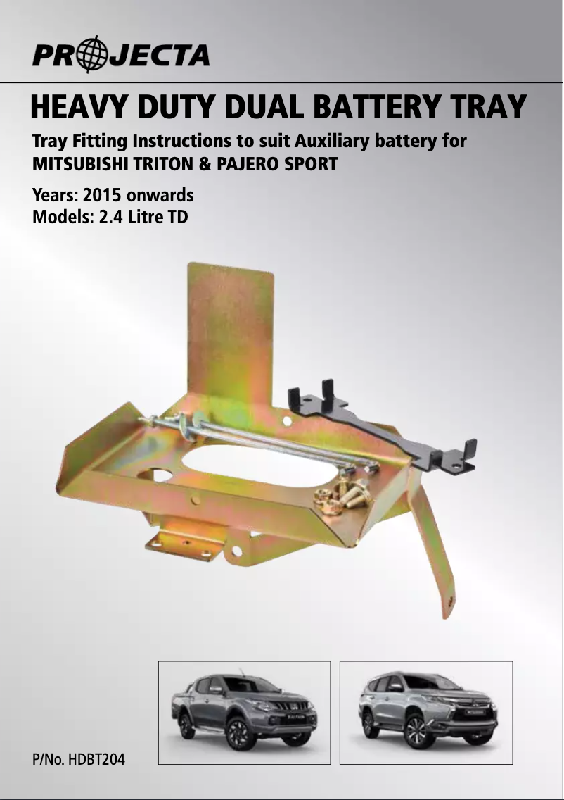 Page 1 de la notice Manuel utilisateur Projecta HDBT204