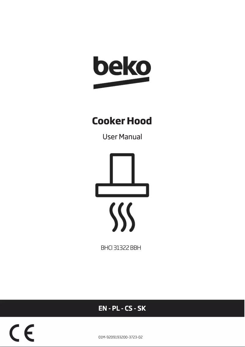 Image de la première page du manuel de l'appareil BHCI31322BBH