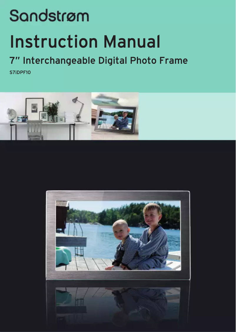 Image de la première page du manuel de l'appareil S7iDPF10