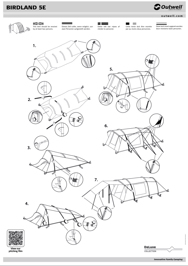 Imagen de la primera página del manual del dispositivo Birdland 5E