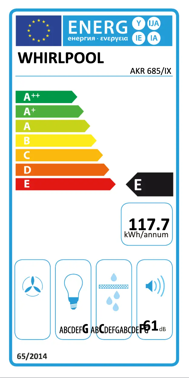 Image de la première page du manuel de l'appareil AKR 685/IX