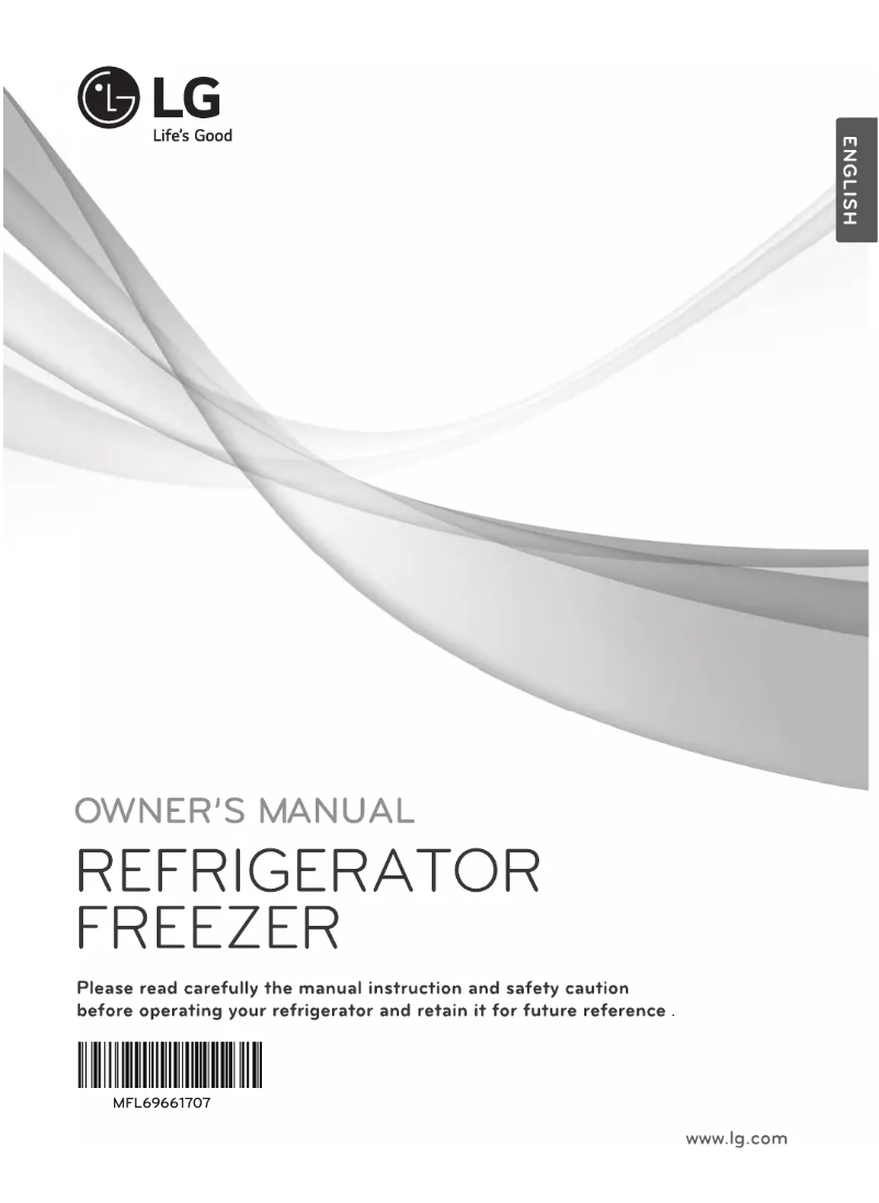 Page 1 de la notice Manuel utilisateur LG GC-B559EVQZ