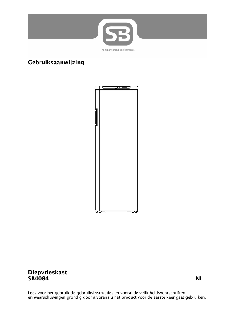 Page 1 de la notice Manuel utilisateur Smart Brand SB4084