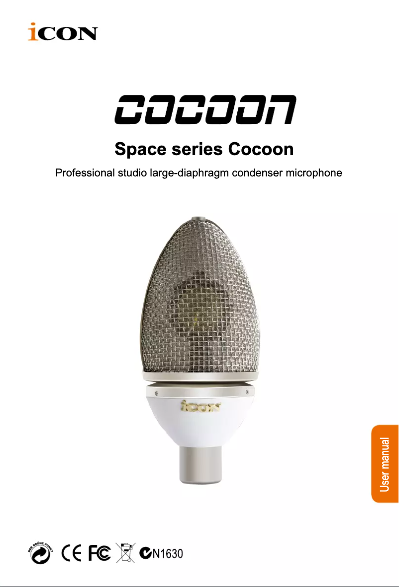 Image de la première page du manuel de l'appareil Cocoon