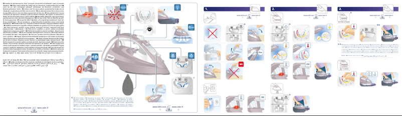 Page 1 de la notice Manuel utilisateur Tefal Ultimate Pure FV9844