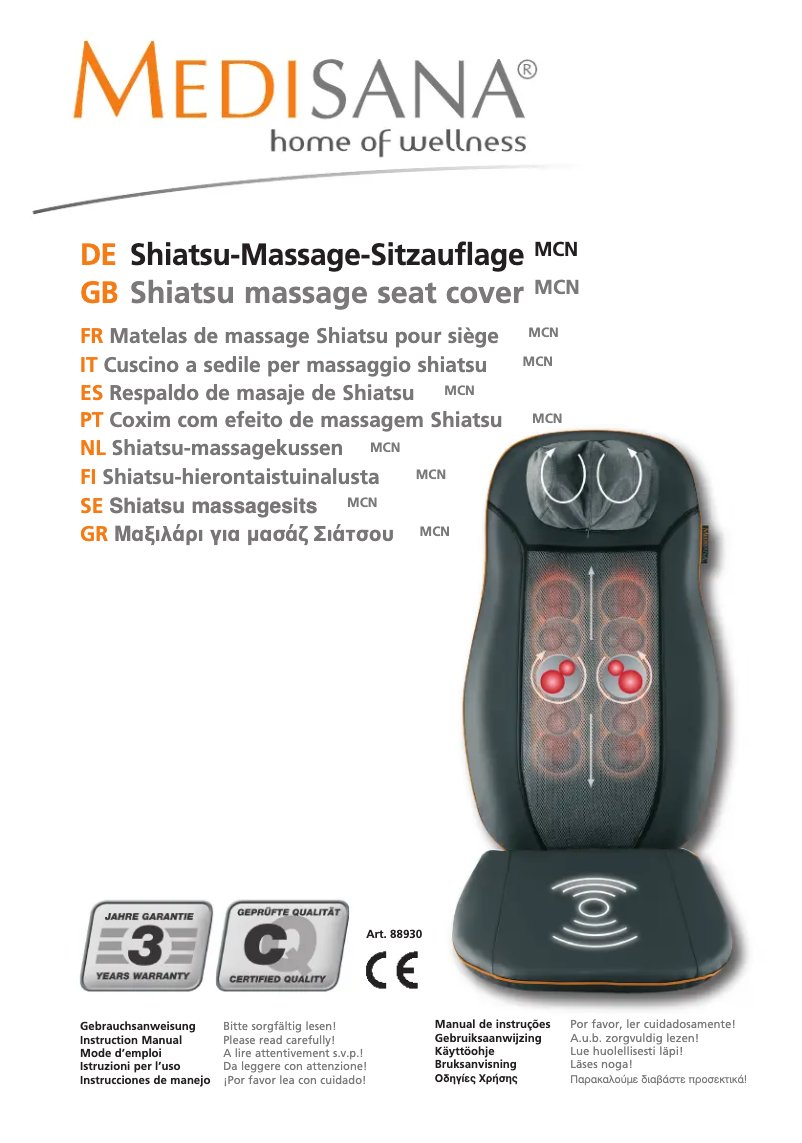 Página 1 del manual Manual de usuario Medisana MCN