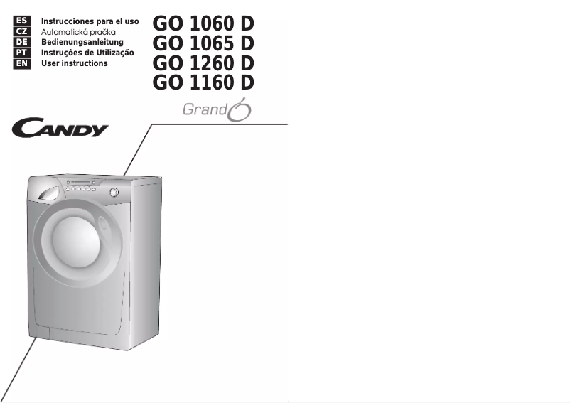 Image de la première page du manuel de l'appareil GO 1060 D