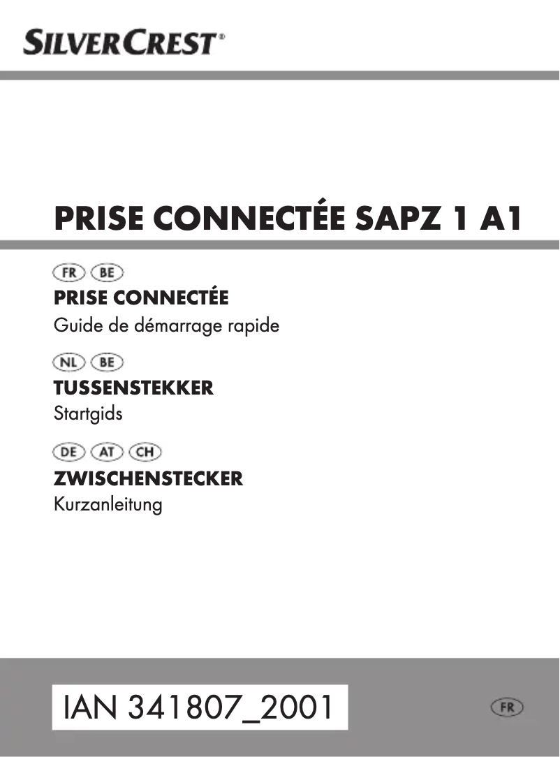 Page n°1 - Manuel utilisateur SilverCrest SAPZ 1 A1