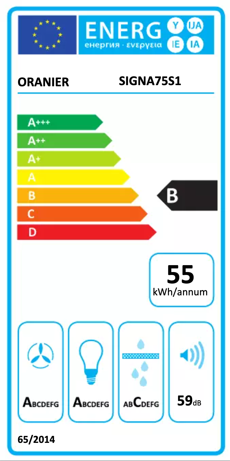 Page 1 de la notice Manuel utilisateur Oranier SIGNA90S1