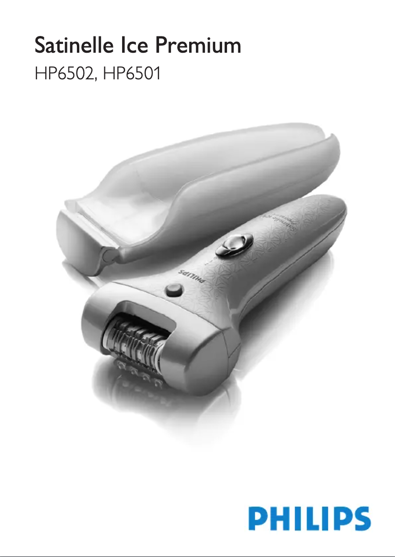 Page n°1 - Manuel utilisateur Philips Satinelle HP6501