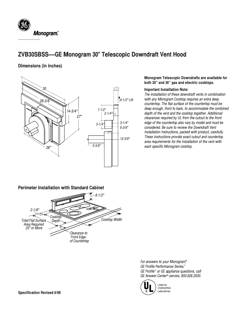 Imagen de la primera página del manual del dispositivo ZVB30SBSS