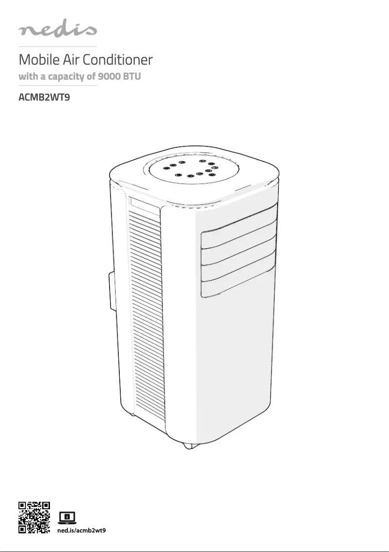 Page 1 de la notice Manuel utilisateur Nedis ACMB2WT9