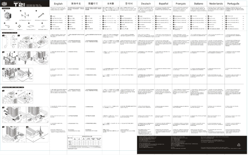 Page n°1 - Mode d'emploi Cooler Master Blizzard T2 Mini