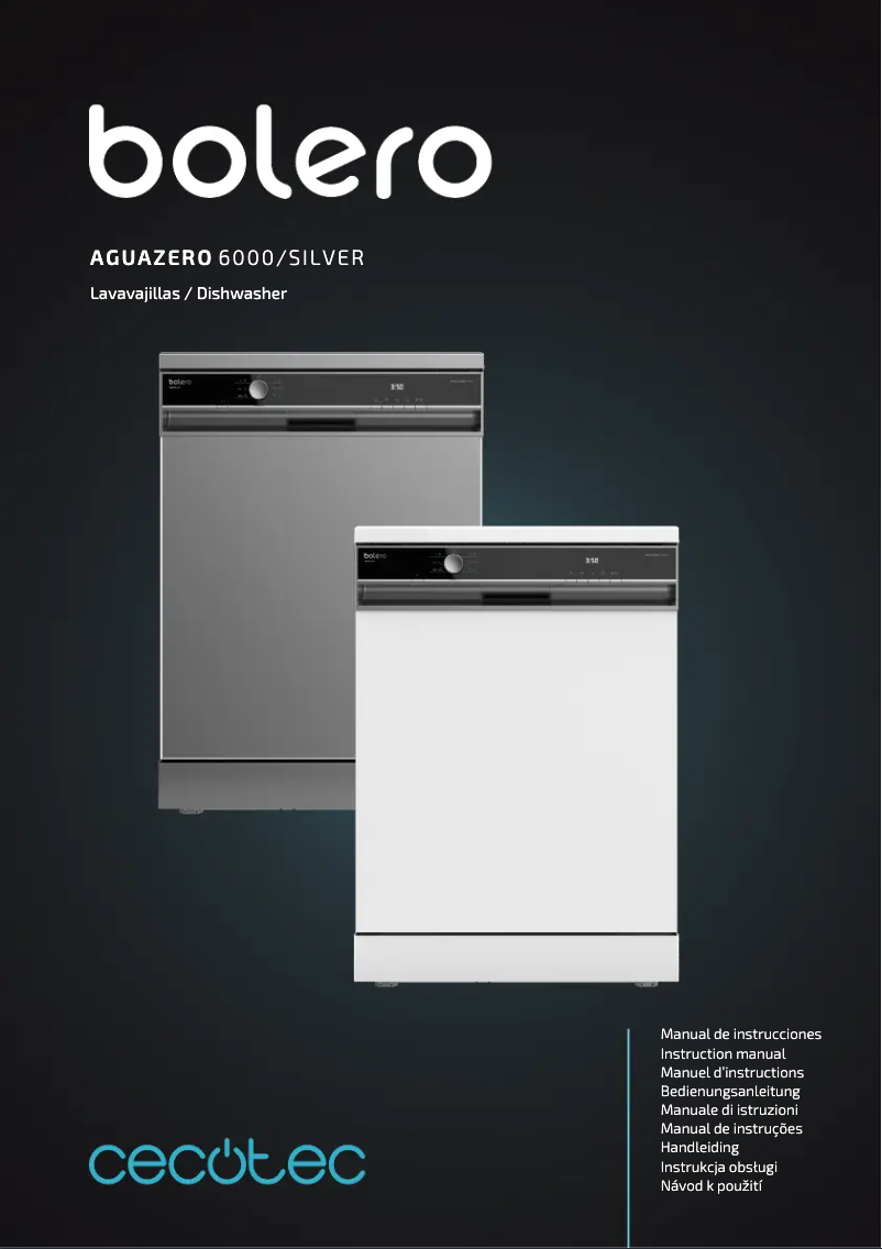 Page 1 de la notice Manuel utilisateur Cecotec Bolero Aguazero 6000