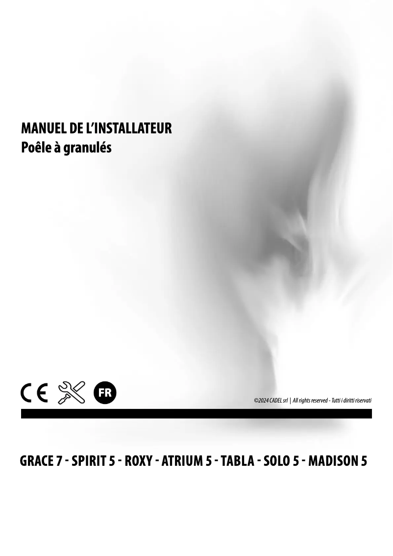 Page 1 de la notice Guide d'installation Cadel Grace 7