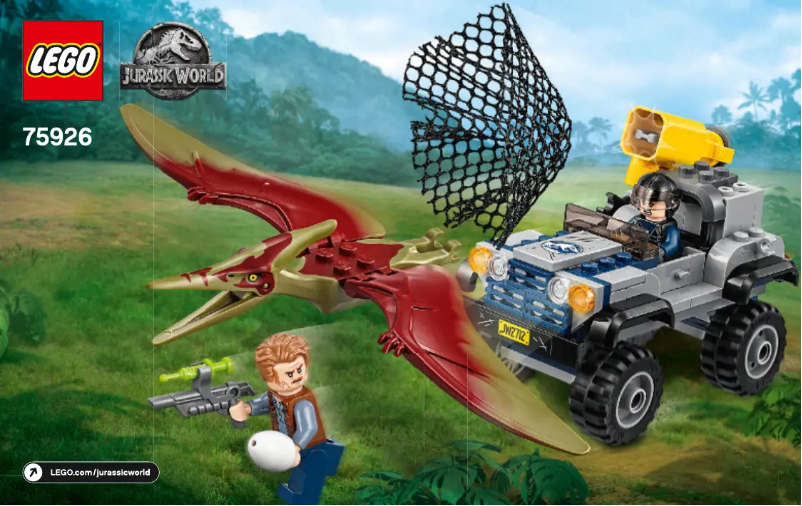 Page 1 de la notice Manuel utilisateur Lego Jurassic World 75926