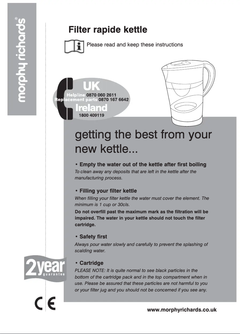 Imagen de la primera página del manual del dispositivo 43552