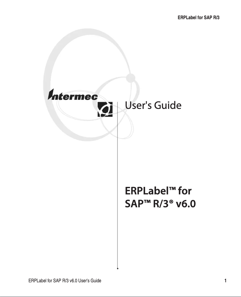 Page 1 de la notice Manuel utilisateur Intermec EasyCoder PC4