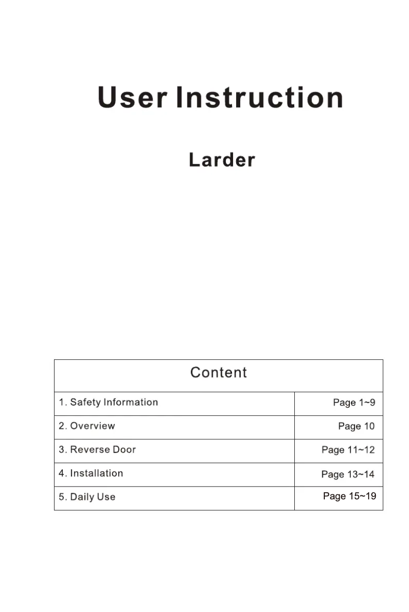 Page 1 de la notice Manuel utilisateur Candy CLHS 38FW