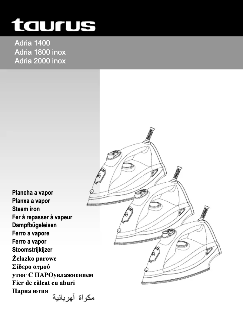 Page n°1 - Manuel utilisateur Taurus Adria 2000